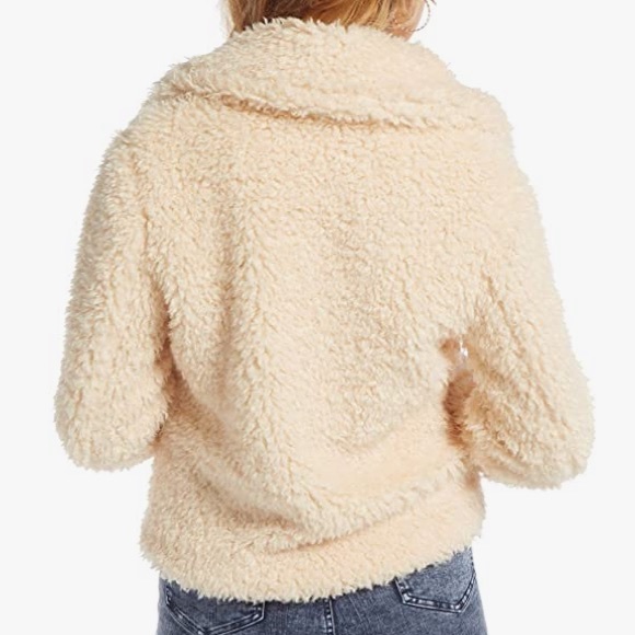 Sugar Poison Sherpa Jacket Size S - Picture 3 of 7